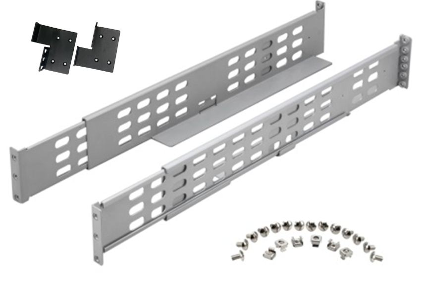 Комплект монтажа Systeme Electric нагрузка до 100кг, регулируемый 550-750 мм для 3U SE2RK SE2RK