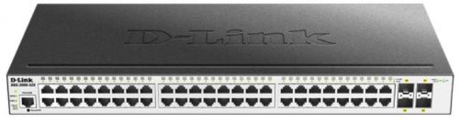 Коммутатор D-Link L2 Managed Switch with 48 10/100/1000Base-T ports and 4 10GBase-X SFP+ ports DGS-3000-52X/B2A DGS-3000-52X/B2A
