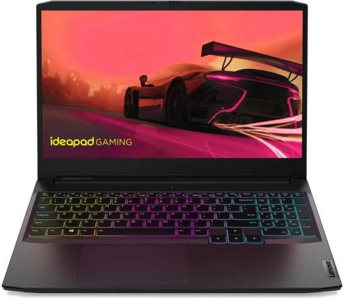 Ноутбук Lenovo IdeaPad 15ACH6 5600H 3300 МГц 15.6" Cенсорный экран нет 1920x1080 16Гб DDR4 3200 МГц SSD 512Гб нет DVD GeForce RTX 3050 для ноутбуков 4Гб/да DOS черный 2.25 кг 82K2002ARK 82K2002ARK