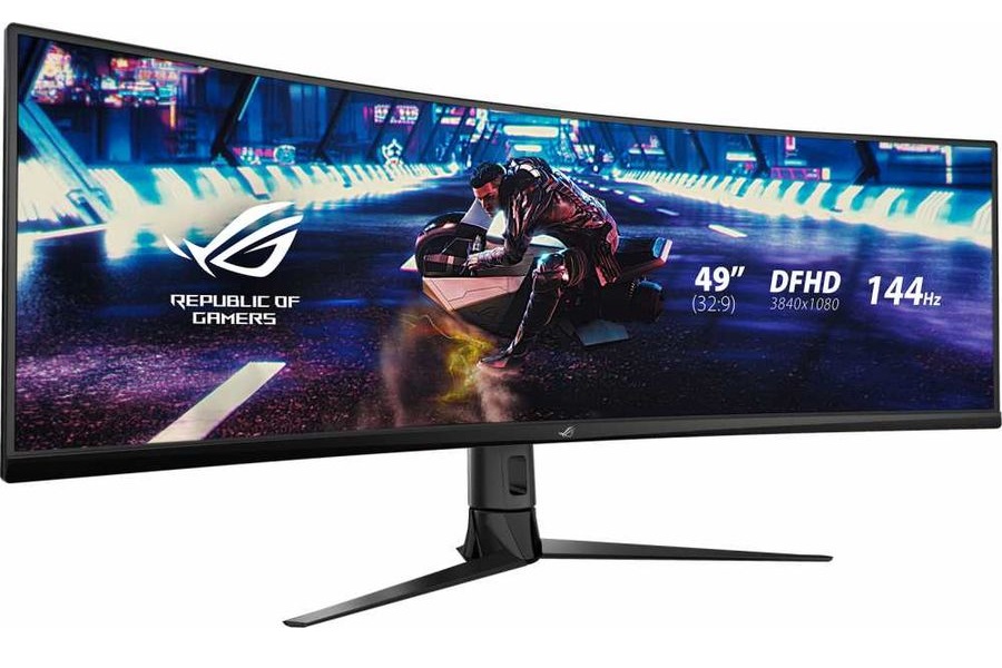 Монитор ASUS 49" XG49VQ Black Сurved LED, Wide, 3840x2160, 144Hz, 4ms, 178°/178°, 450 cd/m, 3000:1, +D 90LM04H0-B01170 90LM04H0-B01170