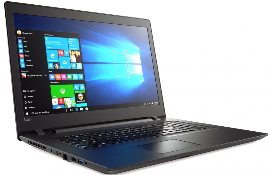 Ноутбук Lenovo V110-17IKB [80V2000SRK] black 17.3 HD+ i5-7200U/8Gb/1Tb/DVDRW/DOS 80V2000SRK