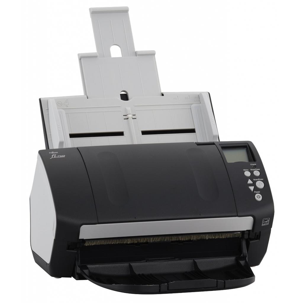 Сканер Fujitsu fi-7160 двухсторонний, 60 стр./мин, ADF 80, USB 3.0, A4, нагрузка 4000 стр/день PA03670-B051 PA03670-B051