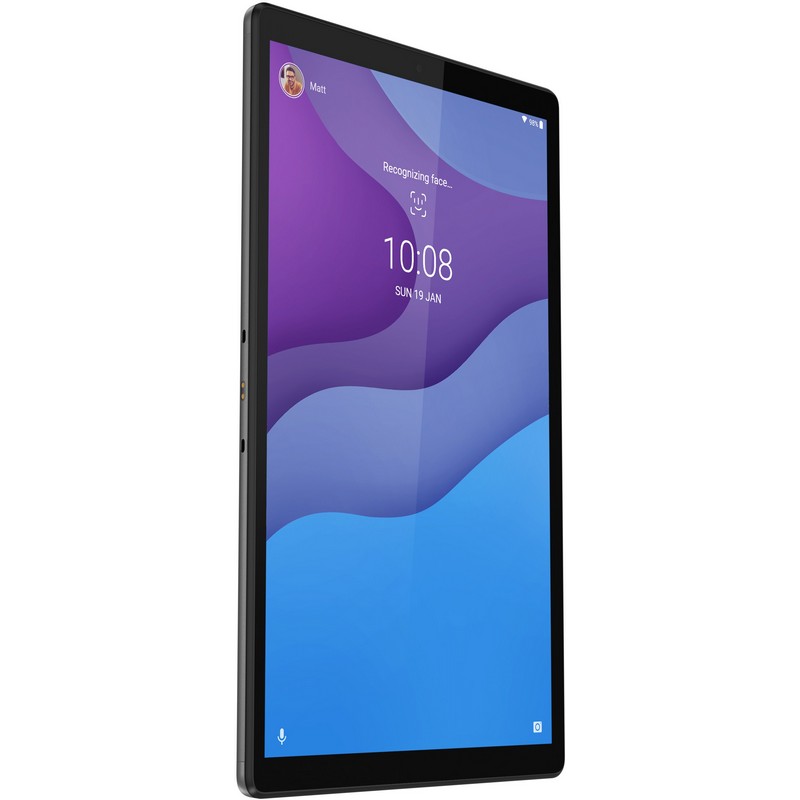 Планшетный компьютер Lenovo Tab M10 TB-X306X Helio P22T (2.3) 8C/RAM4Gb/ROM64Gb 10.1" 1280x800/3G/4G/Android 10.0/серый/8Mpix/5Mpix/BT/GPS/WiFi/Touch/microSD 1Tb/5000mAh/8hr/700hrs ZA6V0025RU ZA6V0025RU