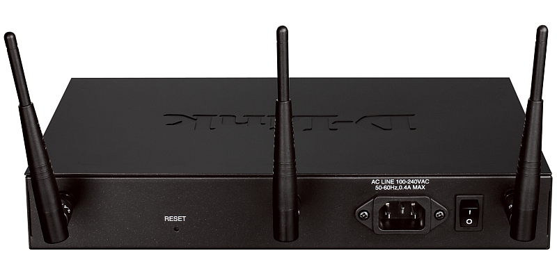 Маршрутизатор D-Link Wireless N300 Dual-Band Gigabit VPN Router with 2 10/100/1000Base-T WAN ports, 4 10/100/1000Base-T LAN ports and 2 USB ports, Firmware for Russia DSR-1000N DSR-1000N