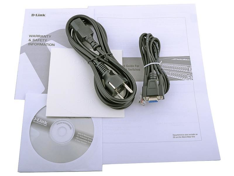 Коммутатор D-Link 48-Port 10/100Mbps + 2 Combo 1000BASE-T/SFP + 2 100/1000 SFP L2 DES-3200-52 DES-3200-52