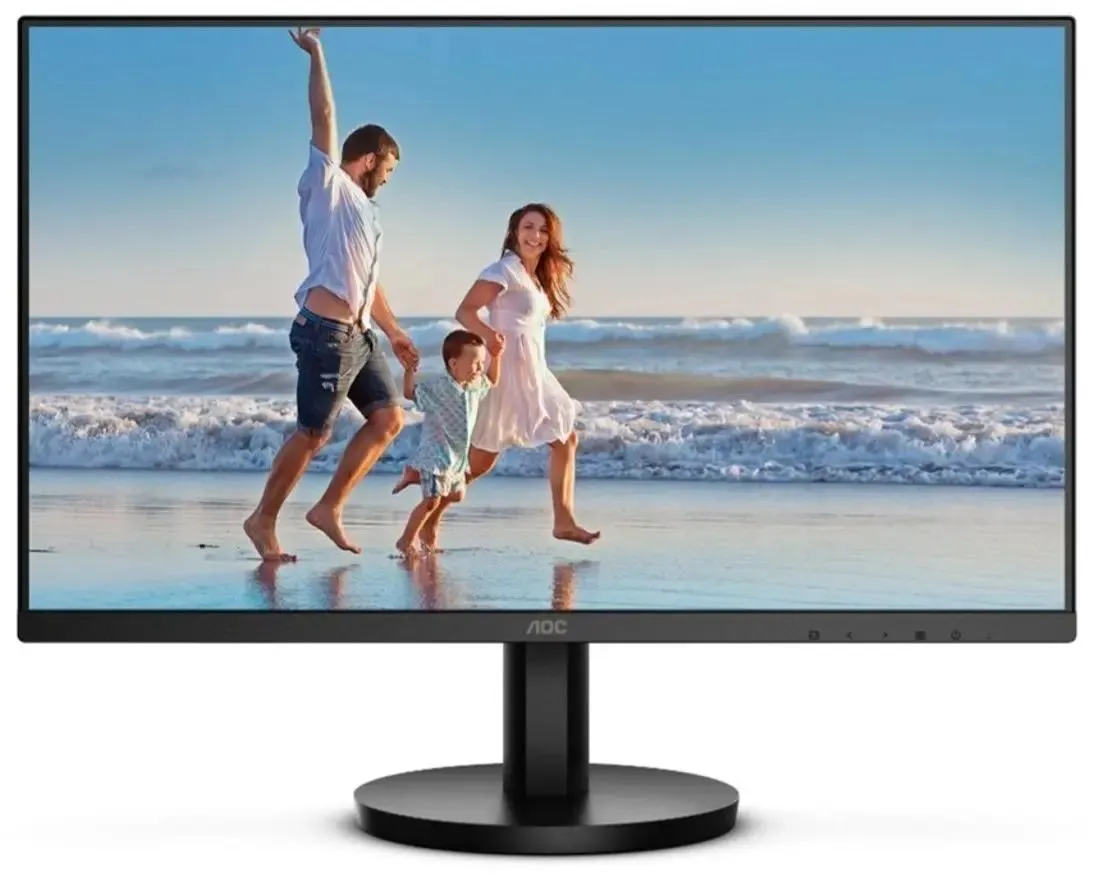 Монитор AOC  27" черный IPS LED 4ms 16:9 HDMI матовая HAS Piv 1300:1 250cd 178гр/178гр 1920x1080 100Hz FHD USB 27B3CF2 27B3CF2