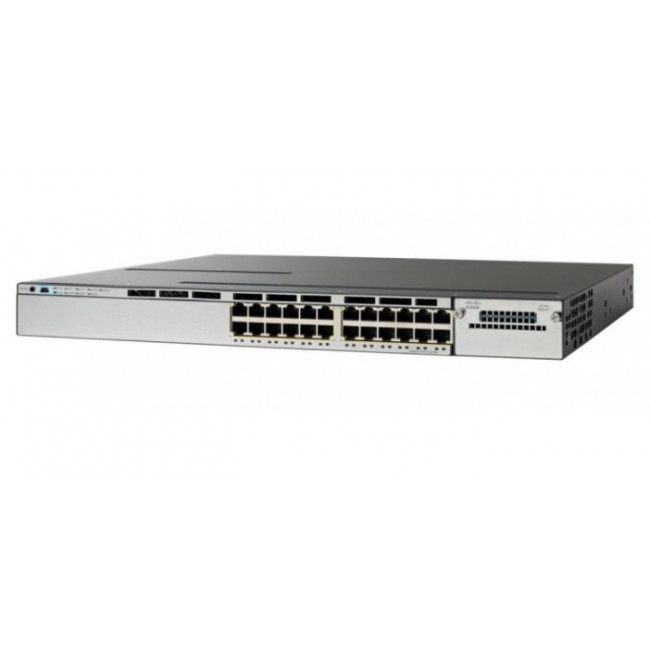 Коммутатор Cisco Catalyst 3850 24 Port PoE LAN Base WS-C3850-24P-L WS-C3850-24P-L