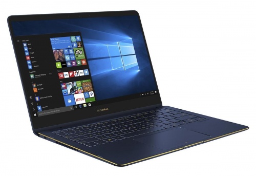 Ноутбук ASUS ZenBook Flip S синий [1920x1080, IPS, Intel Core i5 8250U, 4x1.6 ГГц, RAM 8 ГБ, SSD 256 Гб, Intel UHD Graphics 620, Wi-Fi, Windows 10 90NB0EN1-M09750 90NB0EN1-M09750