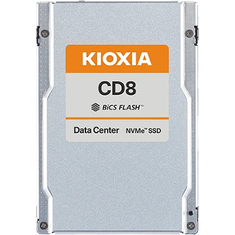 Твердотельный накопитель KIOXIA Enterprise SSD CD8-R 2,5"(SFF/U.2), 3840GB, NVMe 1.4/PCIe 4.0 1x4, R7200/W3800MB/s, IOPS(R4K) 1250K/195K, MTTF 2,5M, 1DWPD/5Y (Read Intensive), 3D-TLC, 15mm KCD81RUG3T84 KCD81RUG3T84