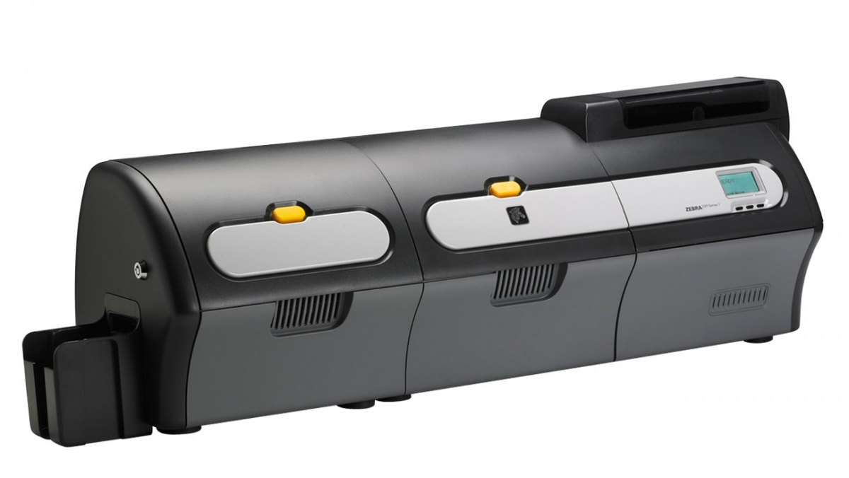 Принтер для печати пластиковых карт Zebra ZXP7 двусторонний цветной, USB/Ethernet, Односторонний ламинатор Z73-000C0000EM00 Z73-000C0000EM00 #4
