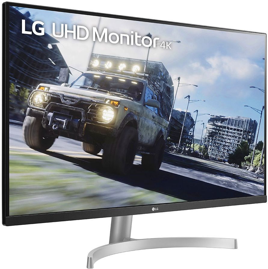 Монитор LG LCD 31.5'' 32UN500-W {VA 3840x2160 75Hz 4ms 178/178 350cd 3000:1 10bit(8bit+FRC) HDR10 2xHDMI2.0 DisplayPort1.4 FreeSync 2x5W VESA} 32UN500-W.ARUZ 32UN500-W.ARUZ