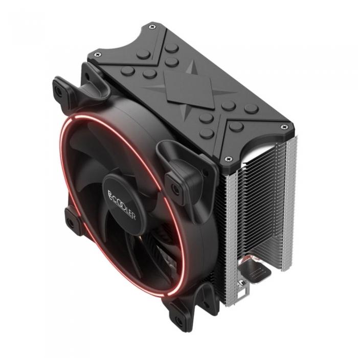 Вентилятор PCCooler S775 115X/AM2/AM3/AM4, 24 шт/кор, TDP 160W GI-X5R GI-X5R