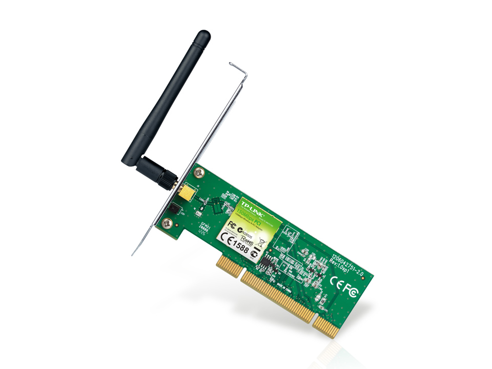 Сетевая карта TP-Link 150n, 802.11b/g/n, PCI, 1 съёмная антенна TL-WN751ND TL-WN751ND