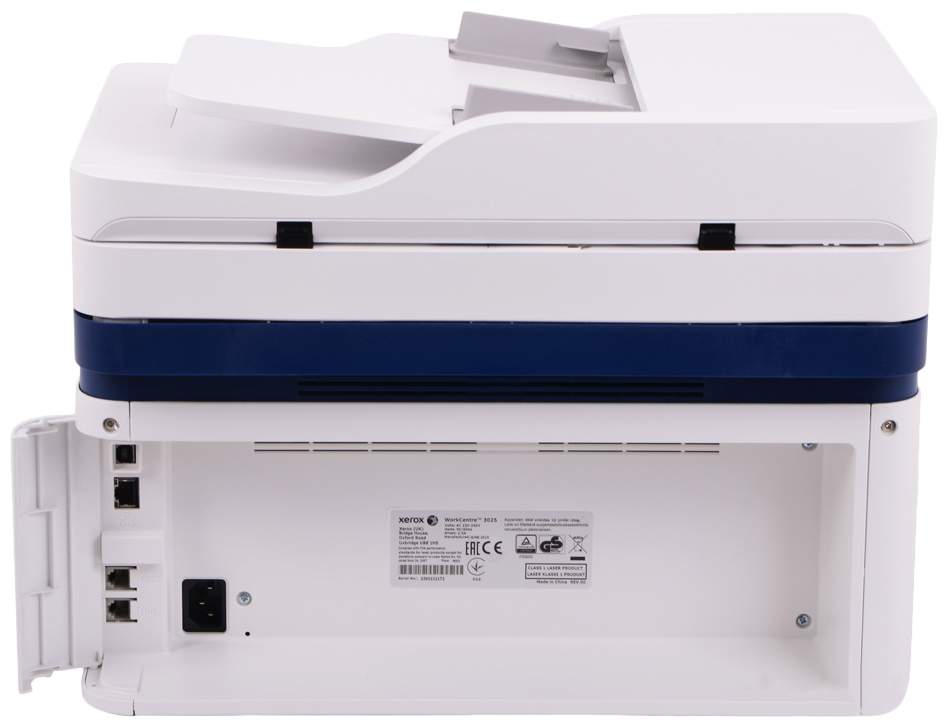 МФУ Xerox WorkCentre 3025NI A4, P/C/S/F, 20 ppm, max 15K p/m, 128MB, GDI, USB, Network, Wi-fi WC3025NI# WC3025NI#