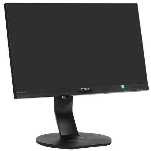 Монитор Philips 23,8" 1920x1080 IPS LED 16:9 5ms VGA HDMI DP 1*USB3.0 20M:1 178/178 250cd Webcam HAS Pivot Tilt Swivel Speakers PowerSensor Black 241B7QPJKEB/00 241B7QPJKEB/00
