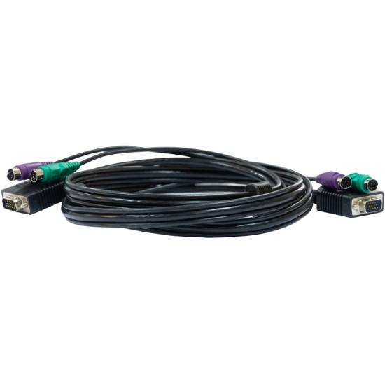 Кабель D-Link KVM Cable with VGA and 2 x PS/2 connectors for DKVM-4K, 1.8m DKVM-CB/A4A DKVM-CB/A4A