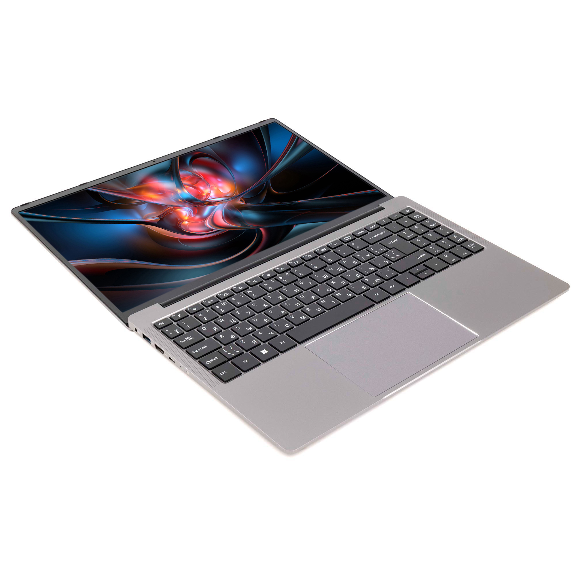 Ноутбук HIPER OFFICE HLP 15.6"(1920x1080 (матовый) IPS)/Intel Core i5 1235U(1.3Ghz)/16384Mb/512SSDGb/noDVD/Int:Intel UHD Graphics/Cam/BT/WiFi/53WHr/war 1y/1.7kg/Silver/W10Pro H1574O5165WM H1574O5165WM