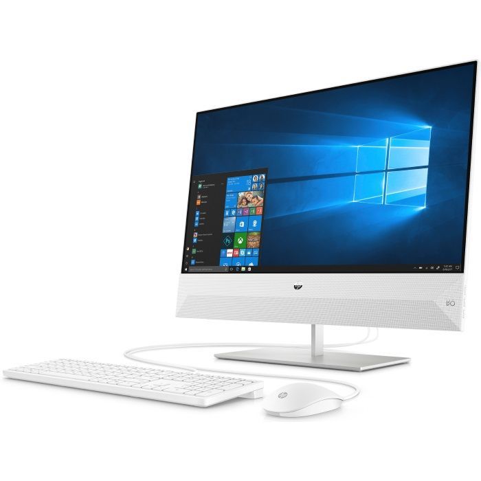 Моноблок HP Pavilion I 27-xa0010ur NT 27" (1920x1080) Core i5-8400T, 8GB DDR4 2666 (2x4GB), 1TB, Intel HD Graphics 630, no DVD, kbd&mouse wired, FHD Webcam, Snowflake White, Win10, 1Y Wty 4XE79EA 4XE79EA