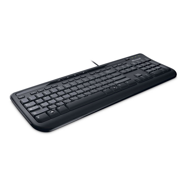 Клавиатура Microsoft Wired Keyboard 600, 104+5кн., водостойкая, черный, USB (ANB-00018) ANB-00018 #7