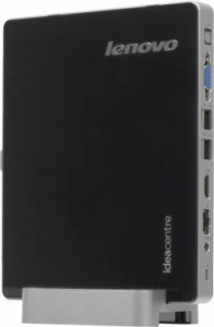 Неттоп Lenovo Q190 PDC 2127U/2Gb/500Gb/MCR/Win 8.1 64/WiFi/black/silver (57328438) 57328438