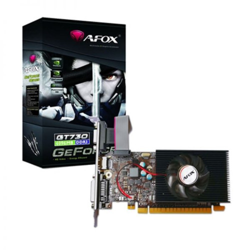 Видеокарта Afox GT730 2GB DDR3 128Bit, LP Single Fan RTL AF730-2048D3L6 AF730-2048D3L6