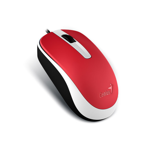 Мышь Genius DX-120, USB (красная, оптическая 1000dpi) 31010105104 31010105104