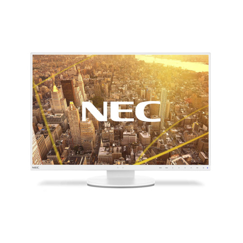 Монитор NEC 24" S/Wh ( IPS; 16:10; 300cd/m2; 1000:1; 6 ms; 1920x1200; 178/178; D-sub; DVI-D; HDMI; DP; USB; HAS 150mm; Swiv 170/170; Tilt; Pivot; Human Sensor; Spk 2x1W) EA245WMI-2-WH EA245WMI-2-WH