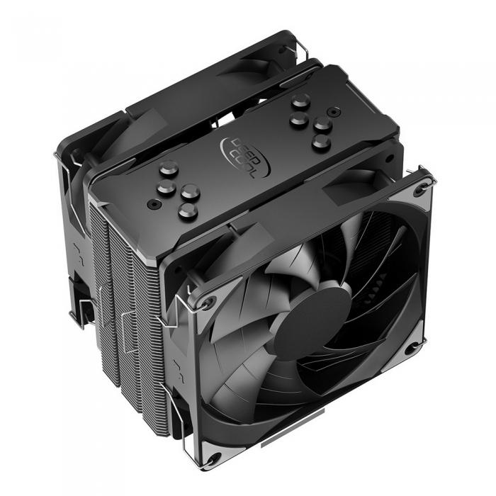 Кулер DEEPCOOL GAMMAXX 400EX 4пин, 1155/1200/1700/AM4,27.6дБ,500-1500об/мин,Al+тепл.трубки DP-MCH4-GMX400EX DP-MCH4-GMX400EX