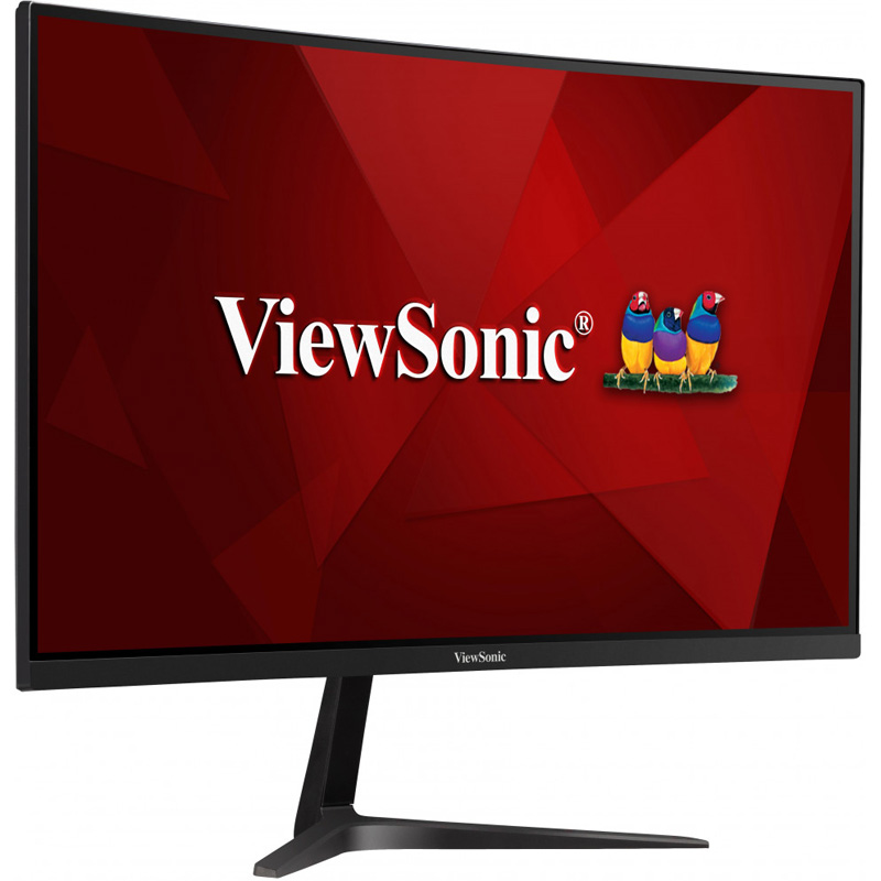Монитор ViewSonic 27" VA изогнутый, 2560x1440, 1ms, 250cd/m2, 178°/178°, 4000:1, 80Mln:1, 165Hz, HDMI*2, DP, колонки, AMD FreeSync, VESA, Black VX2718-2KPC-MHD VX2718-2KPC-MHD #1
