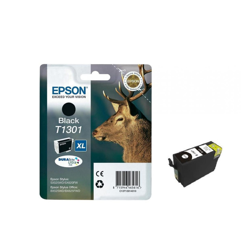 Картридж EPSON black B42WD/SX525WD//BX625WFD/WF-7015/7515/7525 C13T13014010/C13T13014012 #4