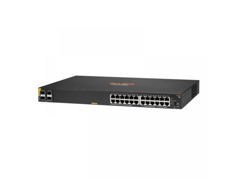 Коммутатор HPE Aruba 6100 24G Class4 PoE 4SFP+ 370W Switch JL677A JL677A