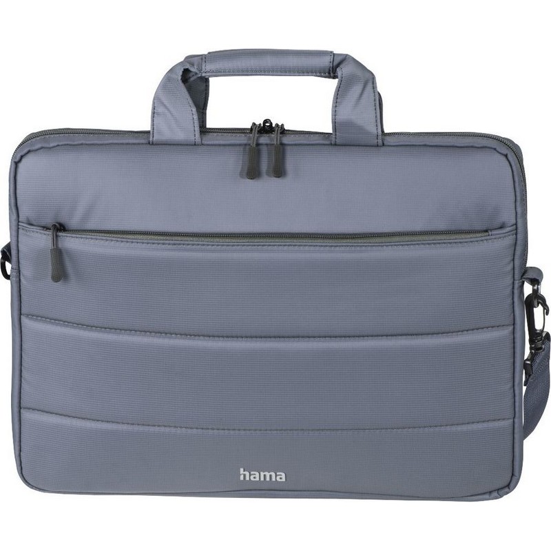 Сумка для ноутбука Hama  14.1" Toronto серый/голубой полиэстер 00101910 / 00216568 00101910 / 00216568