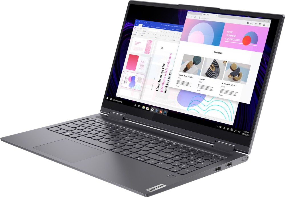 Ноутбук Lenovo трансформер Yoga 7 15ITL5 Core i5 1135G7/8Gb/SSD512Gb/Intel Iris Xe graphics/15.6"/IPS/Touch/FHD (1920x1080)/Windows 10/grey/WiFi/BT/Cam 82BJ006KRU 82BJ006KRU
