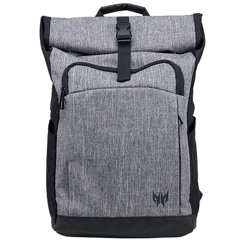 Рюкзак Acer для ноутбука 15.6" Predator Rolltop Jr. серый/черный полиэстер NP.BAG1A.292 NP.BAG1A.292