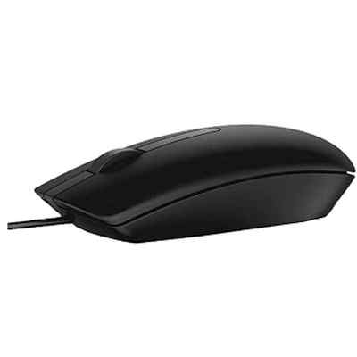 Мышь Dell Mice :  MS116 Optical (Not Wireless), USB (2 buttons + scroll)  Black Mouse (Kit) 570-AAIS 570-AAIS #1