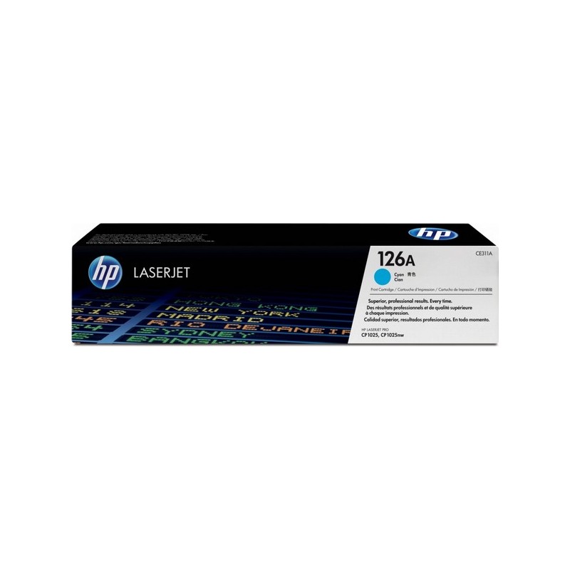 Картридж HP 126A для LaserJet CP1025, синий (1000 стр.) CE311A CE311A