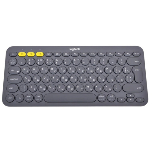 Клавиатура Logitech Keyboard K380 Dark Offwhite Wireless Bluetooth RTL, Multi-Device 920-009589 920-009589