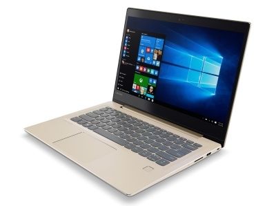Ноутбук Lenovo 520S-14IKB 14.0" FHD, Intel Core i5-7200U, 8Gb, SSD 256Gb, noDVD, NVidia G940MX 2Gb, Win10, золотистый (80X2000VRK) 80X2000VRK
