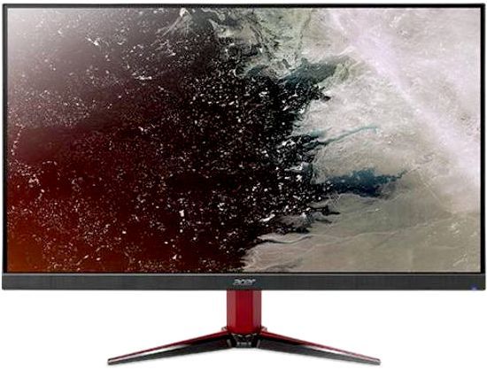 Монитор Acer 27" VG271Pbmiipx Nitro (16:9)/IPS(LED)/ZF/DisplayHDR 400/1920x1080/144Hz/1 (VRB)ms/400 (400 Peak)nits/1000:1/2xHDMI(2.0)+DP(1.2a)/2Wx2/DP/HDMI FreeSync/Black with red stripes on footstand UM.HV1EE.P04 UM.HV1EE.P04