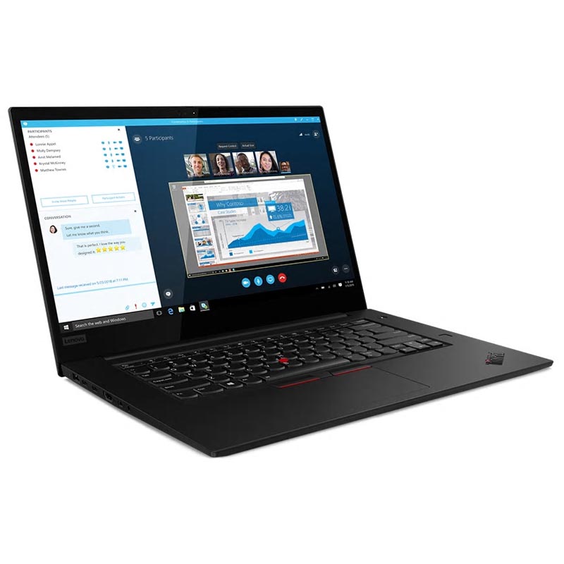 Ноутбук Lenovo ThinkPad X1 Extreme i5 9300H/8Gb/SSD256Gb/nVidia GeForce GTX 1650 4Gb/15.6"/IPS/FHD (1920x1080)/Windows 10 Professional/black/WiFi/BT/Cam 20QV000URT 20QV000URT