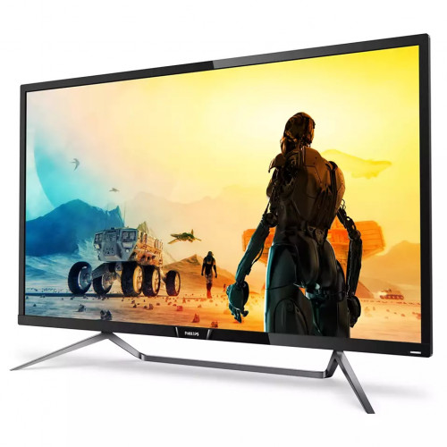 Монитор Philips 43" MVA Ambiglow 3840x2160 4ms 178/178 720cd HDMI DisplayPort MiniDP 4xUSB USB-C MM черный 436M6VBPAB/00 436M6VBPAB/00