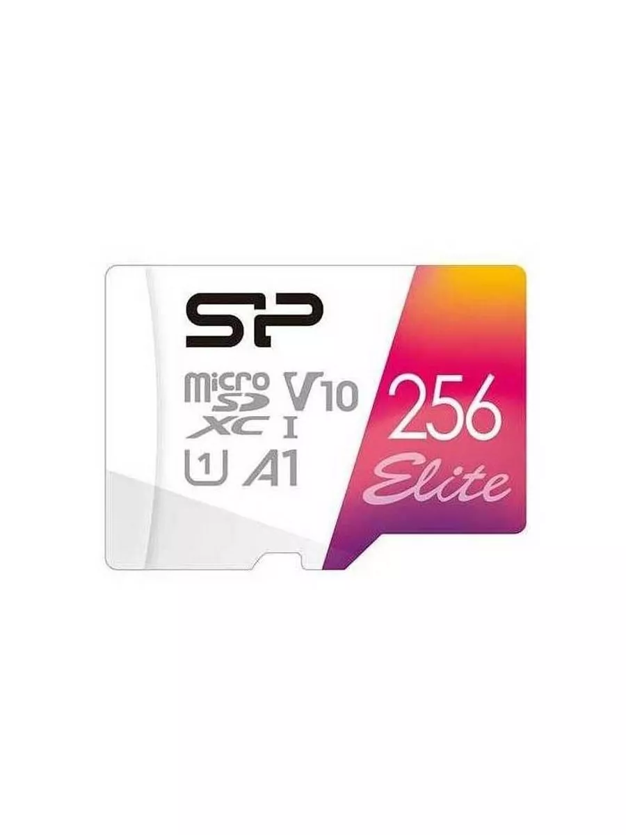 Карта памяти Silicon Power SP256GBSTXBV1V20SP 256Gb,microSDXC,Class10,Elite,adapter SP256GBSTXBV1V20SP SP256GBSTXBV1V20SP