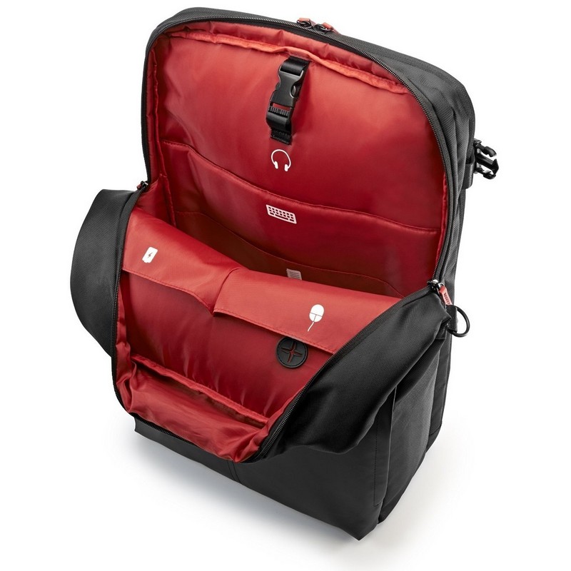 Сумка HP Omen Gaming Backpack Black (for all hpcpq 10-17.3" Notebooks) cons K5Q03AA K5Q03AA