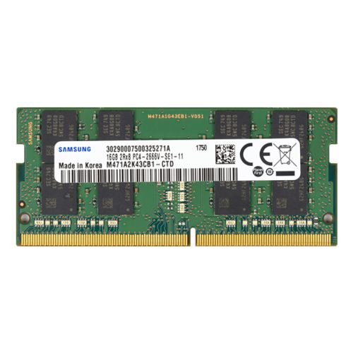 Модуль памяти Samsung DDR4 16GB SO-DIMM (PC4-21300) 2666MHz 1.2V M471A2K43CB1-CTDD0 M471A2K43CB1-CTDD0