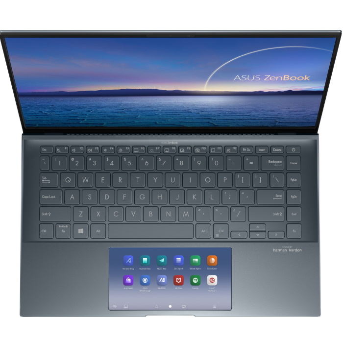 Ноутбук ASUS Zenbook 15 Q2 UX535LI-E2259T Core i5-10300H/8Gb/512GB SSD M2 nVMe PCIe/GTX 1650Ti 4Gb/15.6 FHD IPS 1920x1080 AG/WiFi6/BT/HD IR/Windows 10 Home/1.8Kg/Pine Grey 90NB0RW1-M06530 90NB0RW1-M06530