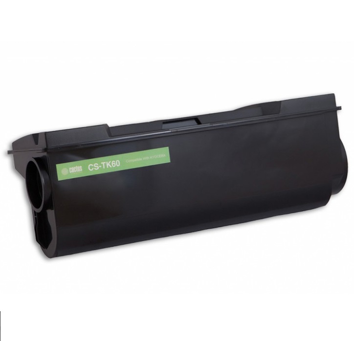 Тонер-картридж Cactus CS-TK60 черный для Kyocera FS-1800/3800 (20000стр.) CS-TK60 CS-TK60