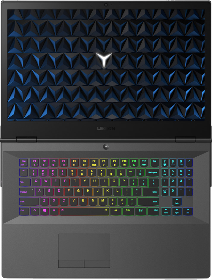 Ноутбук Lenovo Legion Y730-17ICH 17.3" FHD (1920x1080) IPS, I7-8750H, 16GB DDR4 2666, 1TB/7200, 256GB SSD M.2 , GTX 1050TI, WiFi, BT, 4 Cell, Win 10 81HG0009RU 81HG0009RU
