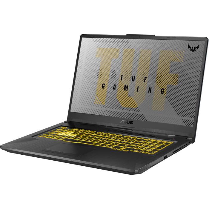 Ноутбук ASUS TUF Gaming F17 FX706HE-HX026 Eclipse Grey 17.3" {FHD 144Hz i5-11400H/8Gb/512Gb SSD/RTX 3050 Ti 4Gb/DOS} 90NR0713-M00540 90NR0713-M00540