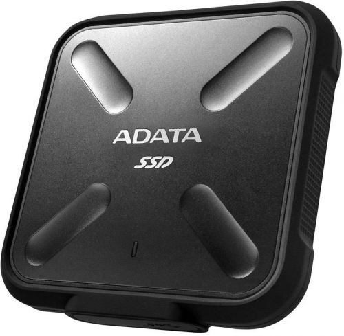 Внешний жёсткий диск ADATA 1TB SD700 External SSD, USB 3.1, R440/W430, Black ASD700-1TU31-CBK ASD700-1TU31-CBK