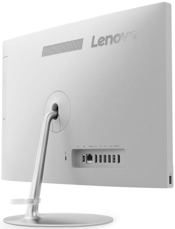Моноблок Lenovo IdeaCentre 520-22IKL 21.5" Full HD i5 7400T (2.4), 4Gb, 1Tb 7.2k, 530 2Gb, DVDRW, Windows 10, GbitEth, WiFi, BT, клавиатура, мышь, Cam, серебристый 1920x1080 (F0D4004MRK) F0D4004MRK